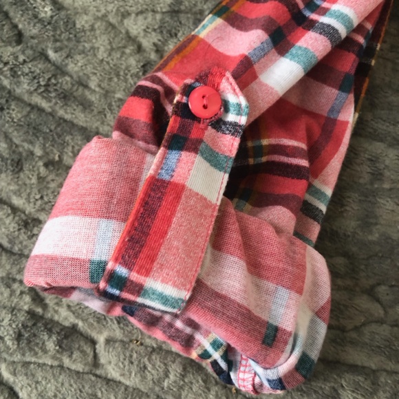 R n B plaid button up - Picture 3 of 9